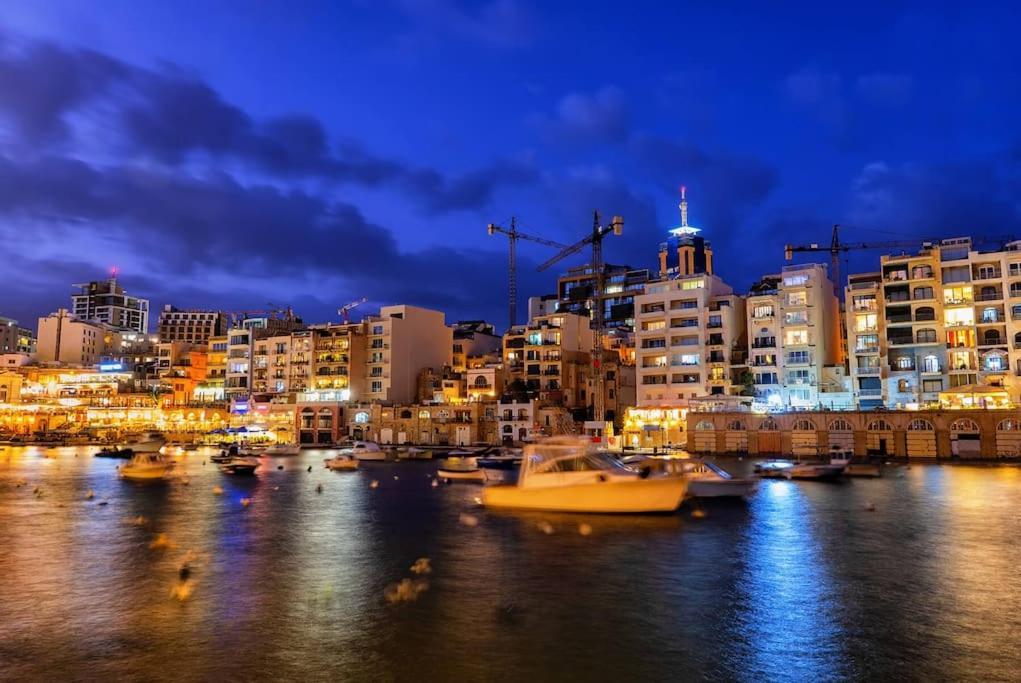 Urban Front - Walking Distance From Paceville And St George Bay Beach Is-Swieqi Extérieur photo